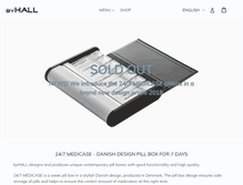 Tablet Screenshot of byhall.com